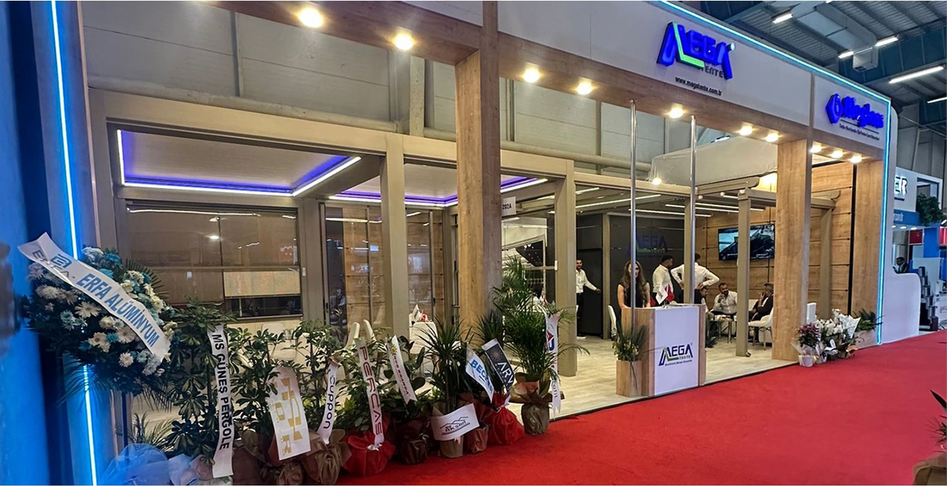 Ahşap Fuar Standı Mega Tente Kapı Pencere Fuarı 2025