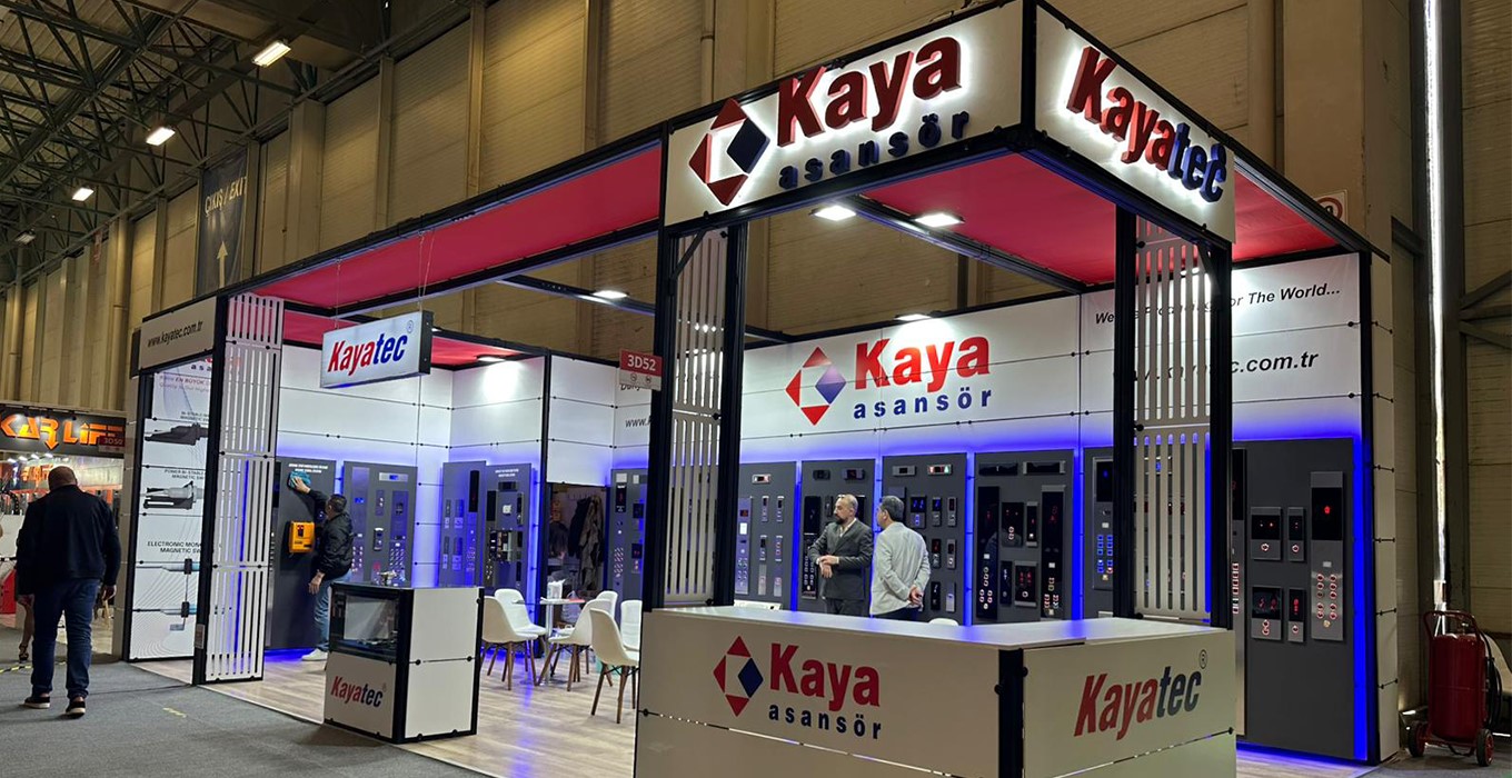 Maxima Fuar Standı Kaya Asansör Asansör Fuarı 2025