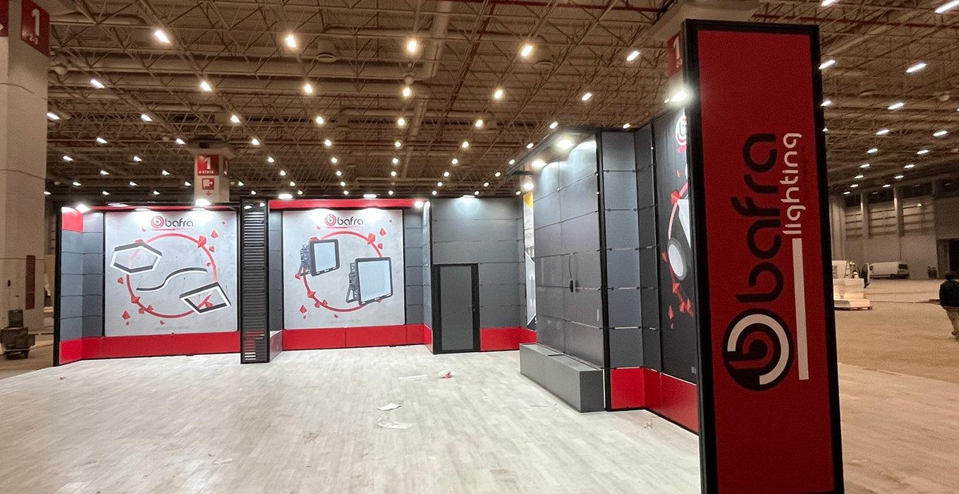 Maxima Fuar Standı Bafra Lighting A-Tech Fuarı 2025