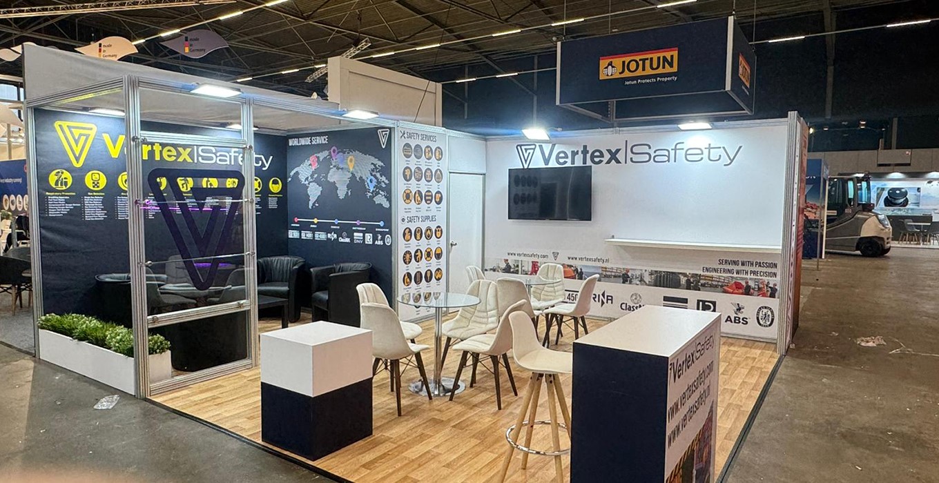 Maxima Fuar Standı Vertex Hollanda Europort Fuarı 2025