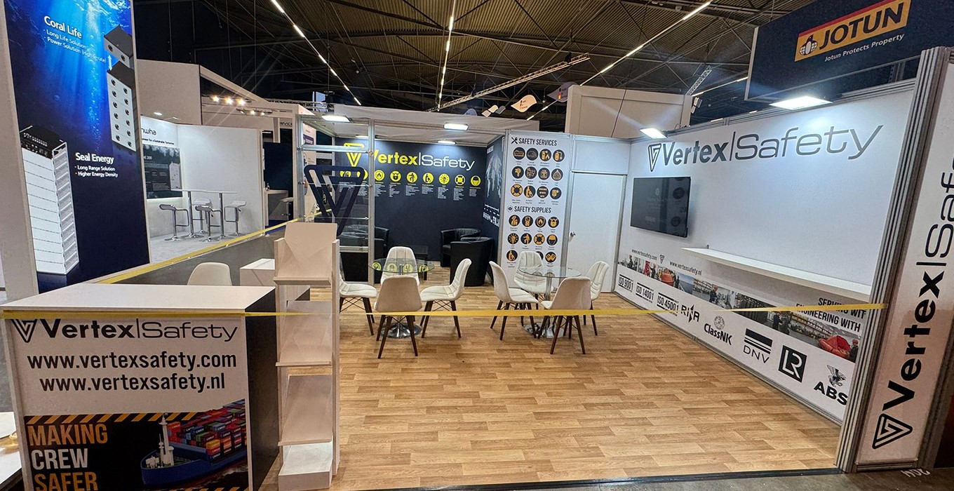 Maxima Fuar Standı Vertex Hollanda Europort Fuarı 2025