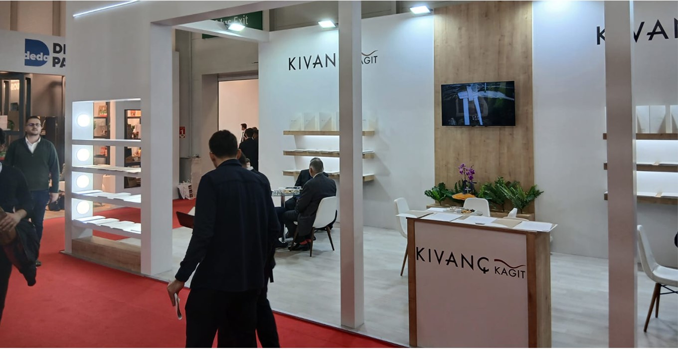Ahşap Fuar Standı Kıvanç Kağıt Ambalaj Fuarı 2025