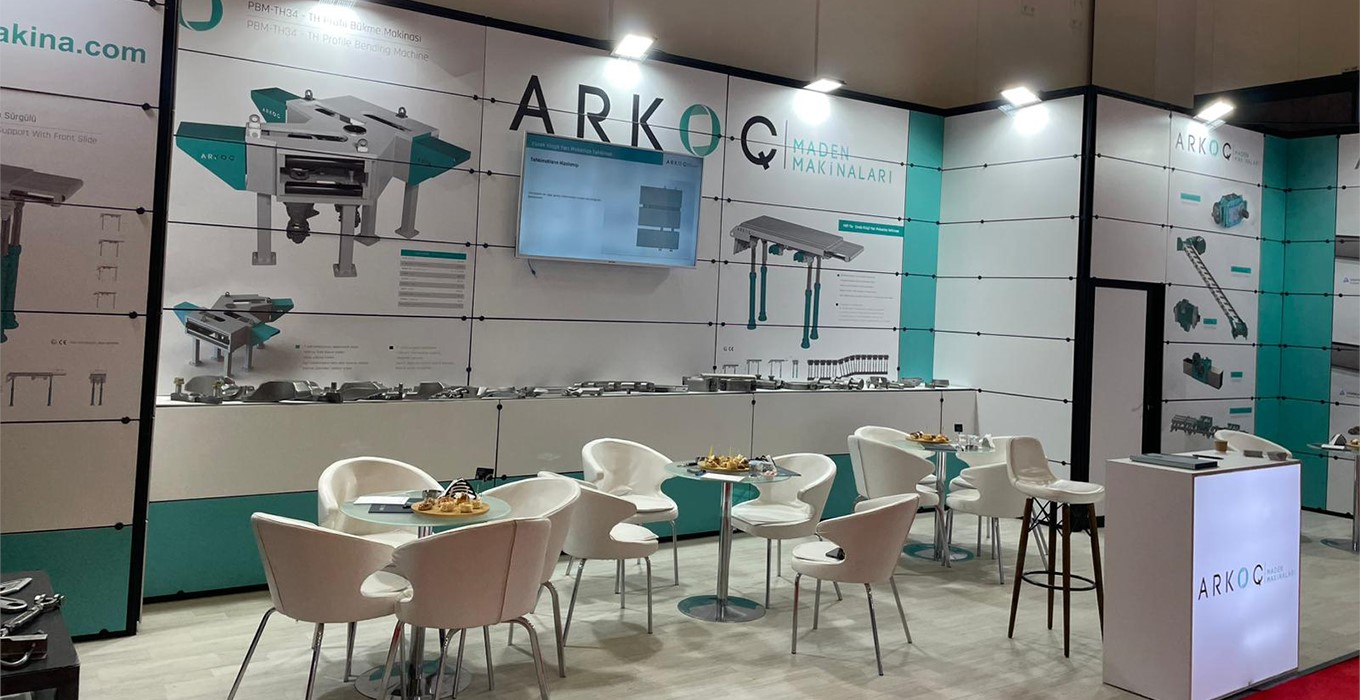 Maxima Fuar Standı Arkoç Maden Makinaları MADEN FUARI 2026