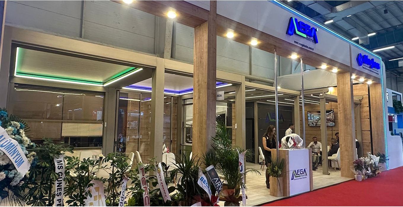 Ahşap Fuar Standı Mega Tente Kapı Pencere Fuarı 2025