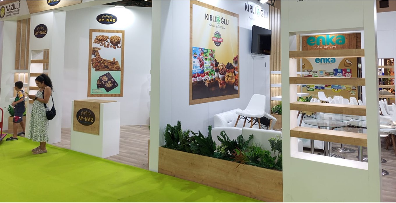 Ahşap Fuar Standı Nazilli World Food Fuarı 2025