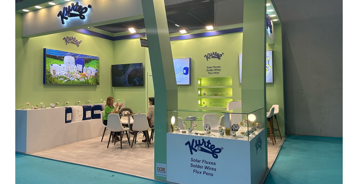Ahşap Fuar Standı Kurtel Solarex Fuarı 2025