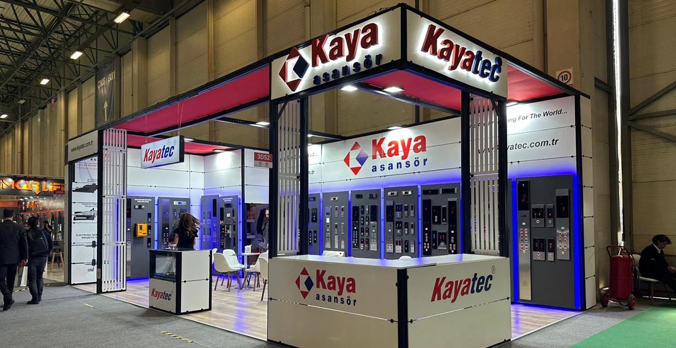 Maxima Fuar Standı Kaya Asansör Asansör Fuarı 2025