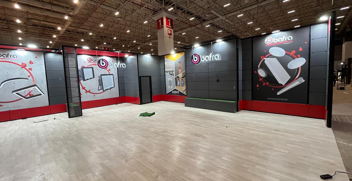 Maxima Fuar Standı Bafra Lighting A-Tech Fuarı 2025