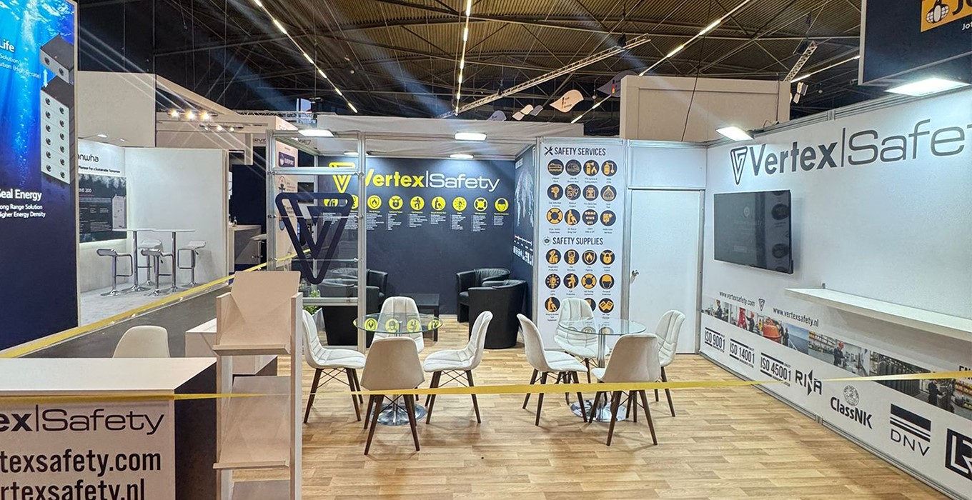 Maxima Fuar Standı Vertex Hollanda Europort Fuarı 2025