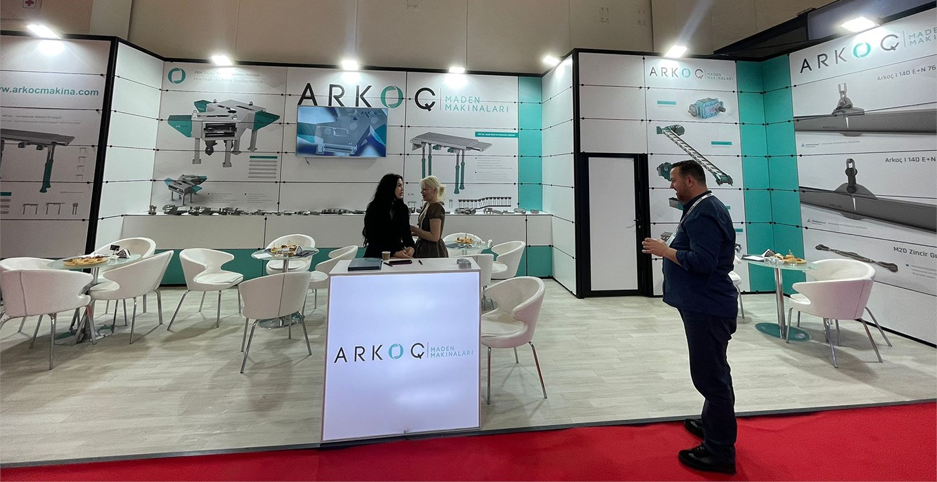 Maxima Fuar Standı Arkoç Maden Makinaları MADEN FUARI 2026