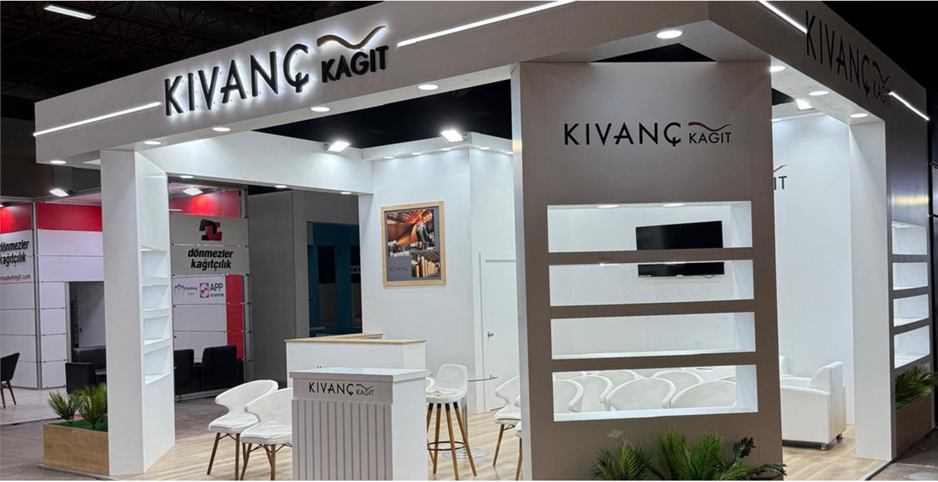 Ahşap Fuar Standı Kıvanç Kağıt Paper Eurasia Fuarı 2025
