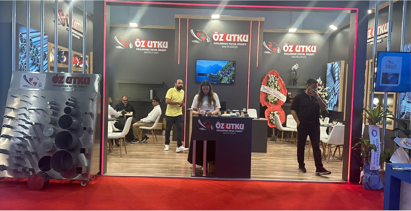 Ahşap Fuar Standı Öz Utku Metal Expo Fuarı 2025