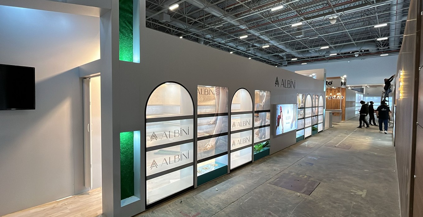 Ahşap Fuar Standı Albini Aymod Fuarı 2025