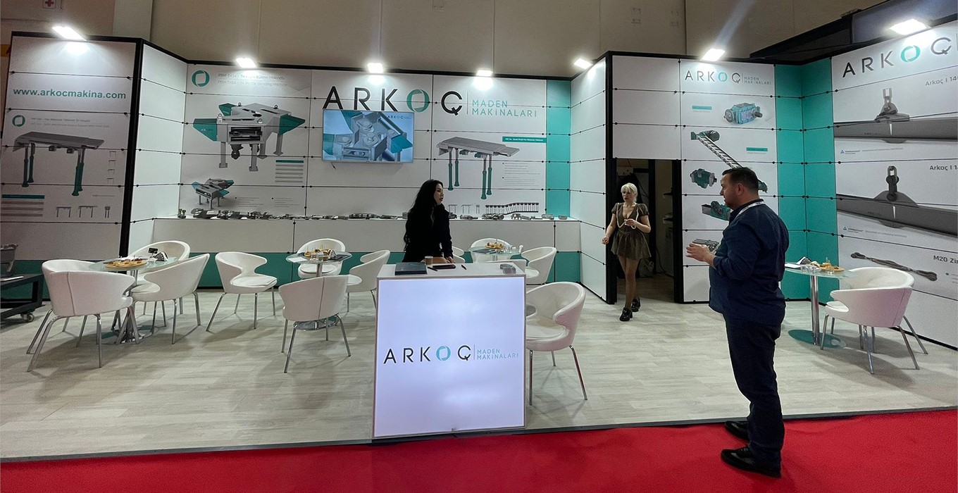 Maxima Fuar Standı Arkoç Maden Makinaları MADEN FUARI 2026
