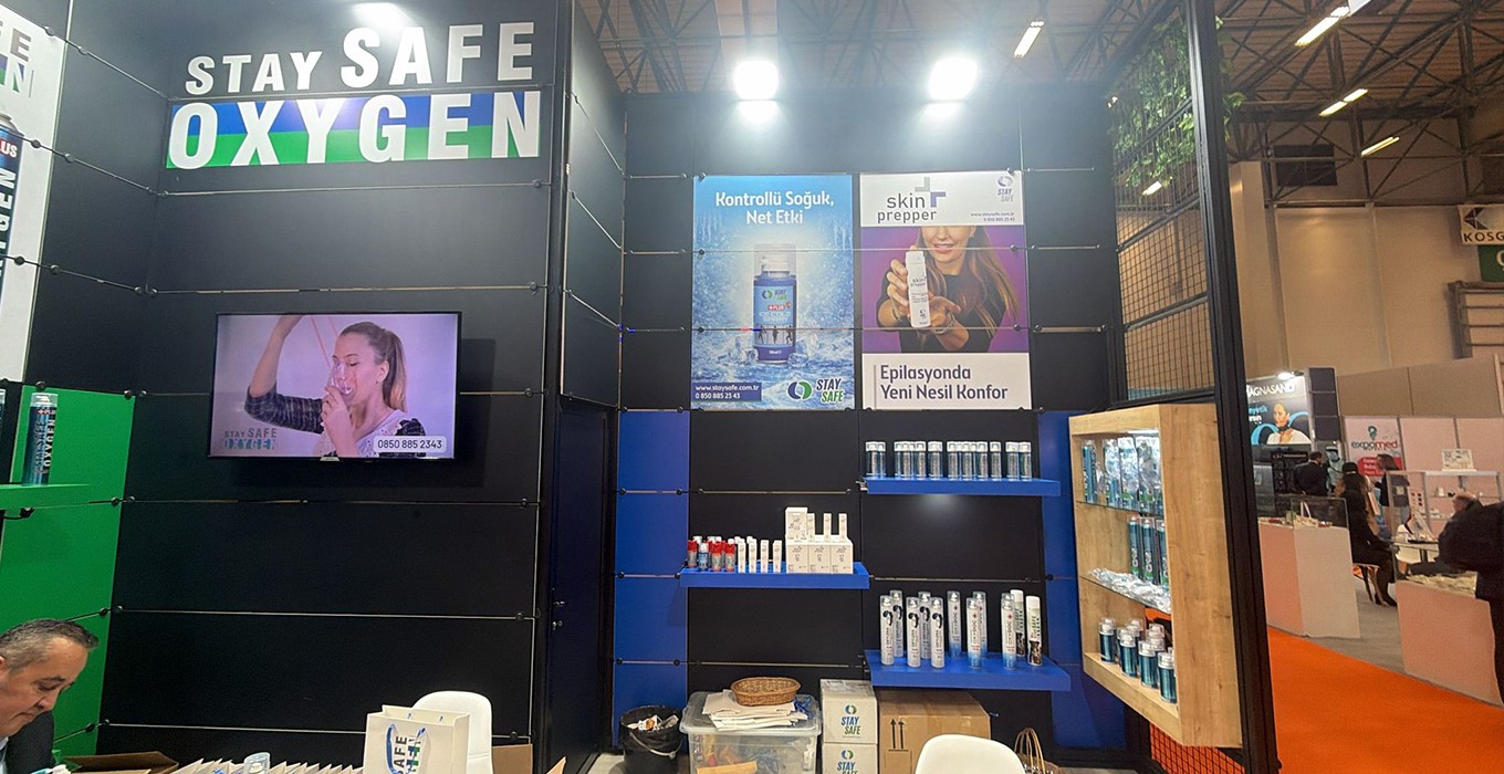 Maxima Fuar Standı Stay Safe Expomed Fuarı 2026