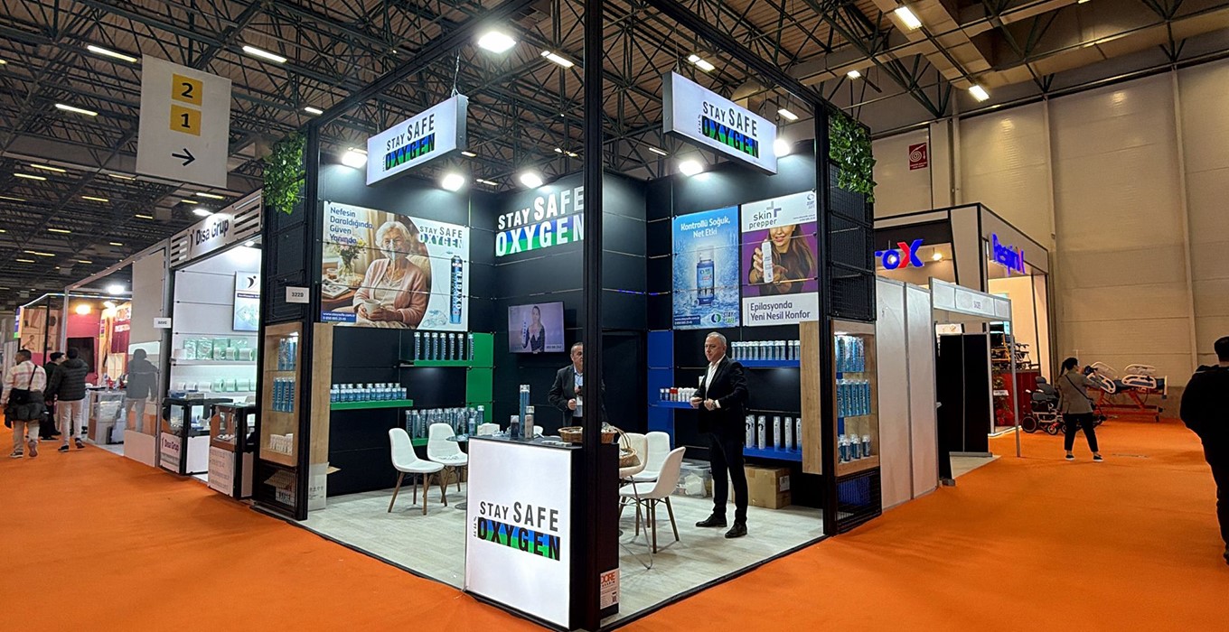 Maxima Fuar Standı Stay Safe Expomed Fuarı 2026