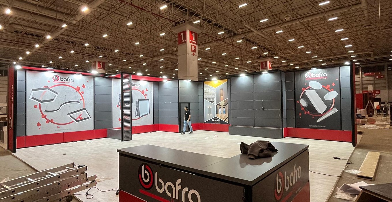Maxima Fuar Standı Bafra Lighting A-Tech Fuarı 2025
