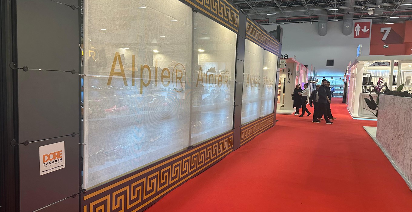 Maxima Fuar Standı Alpler Ayakkabı Aymod Fuarı 2025