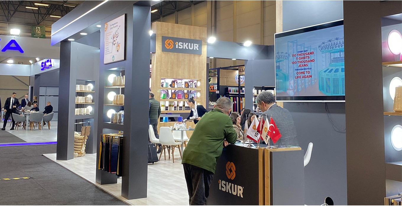 Ahşap Fuar Standı İskur İplik Fuarı 2025