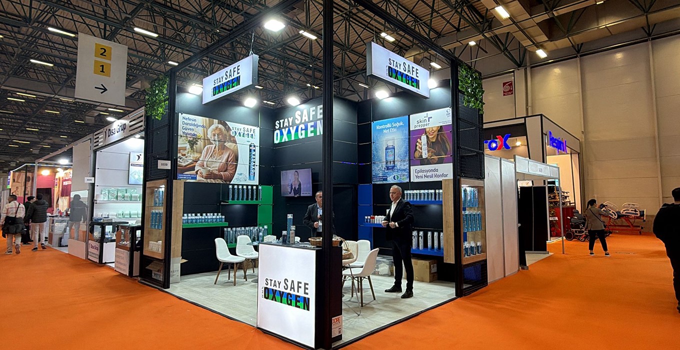 Maxima Fuar Standı Stay Safe Expomed Fuarı 2025