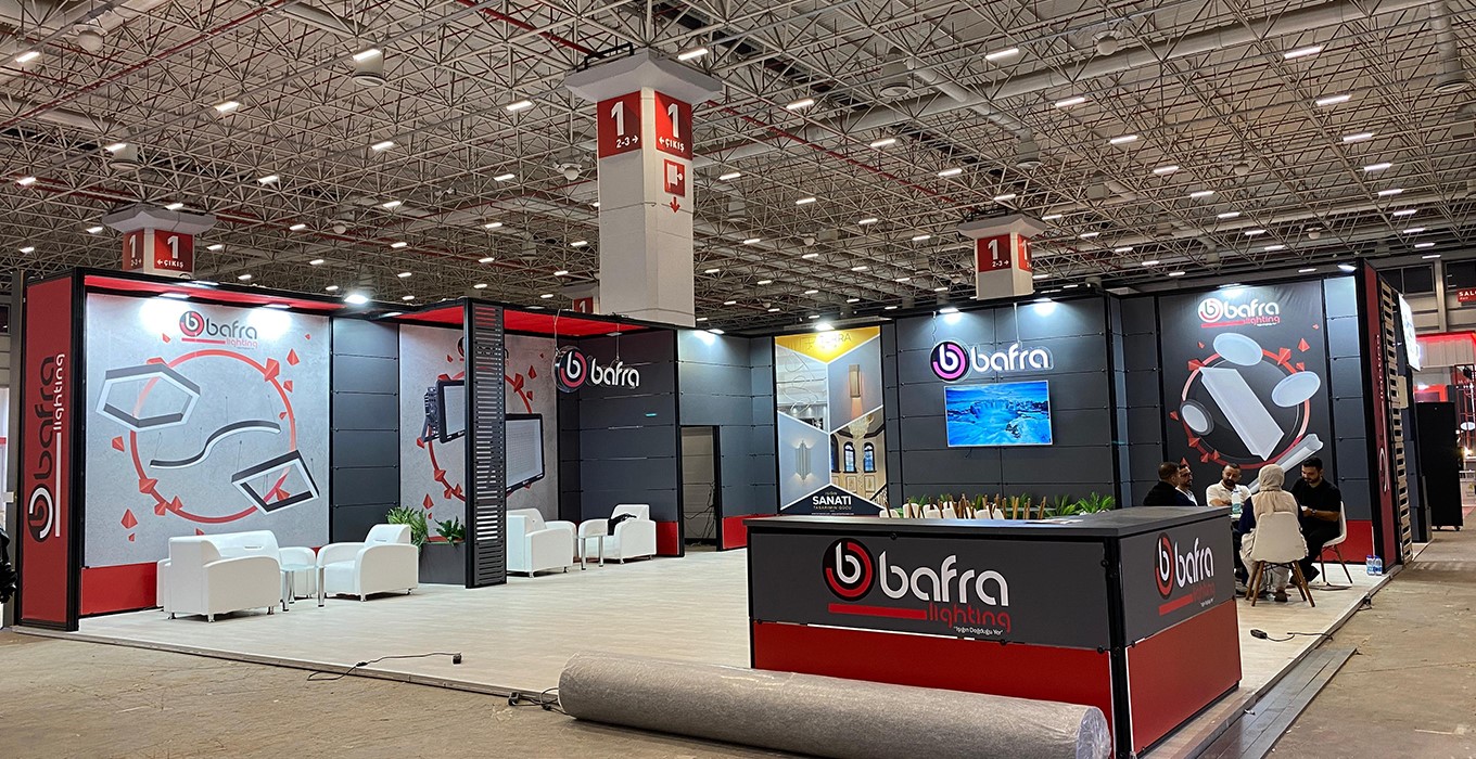 Maxima Fuar Standı Bafra Lighting A-Tech Fuarı 2025