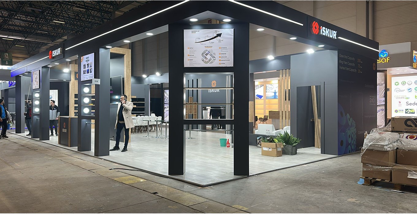 Ahşap Fuar Standı İskur İplik Fuarı 2025