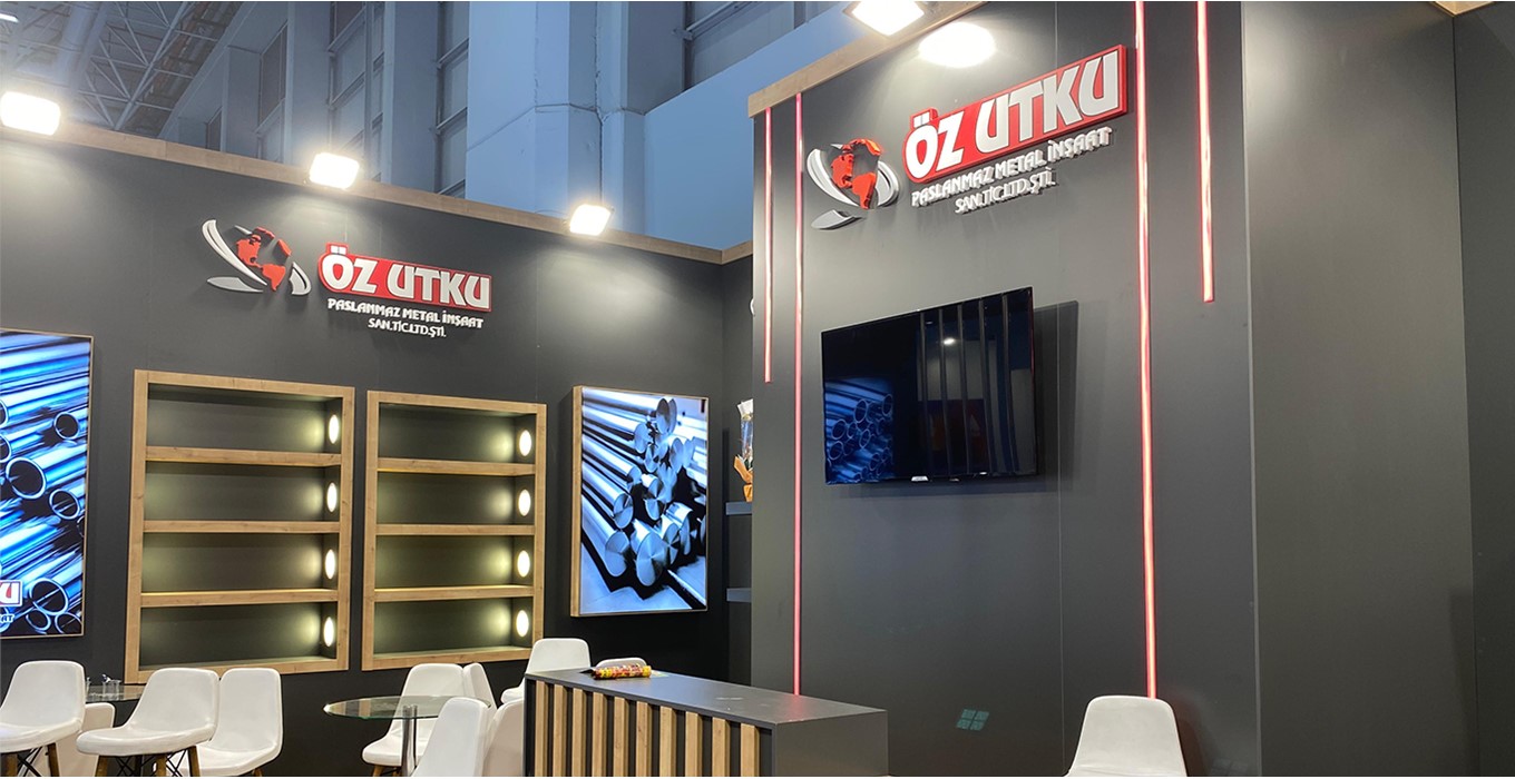 Ahşap Fuar Standı Öz Utku Metal Expo Fuarı 2025